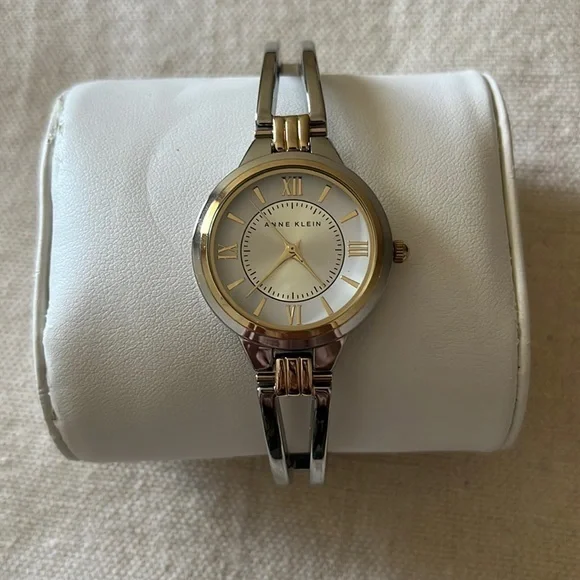 Anne klein two tone watch clearance